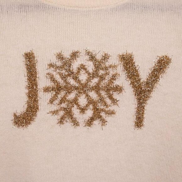 Talbots cream joy wool/alpace blend sweater-MP - Picture 2 of 4